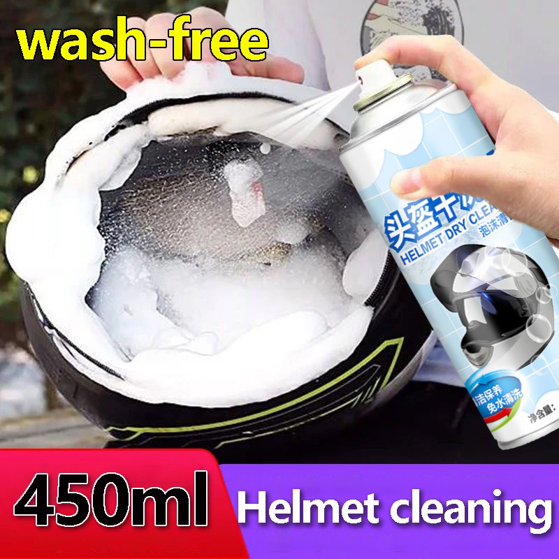 helmet cleaner and deodorizer 450ml helmet spray anti odor helmet