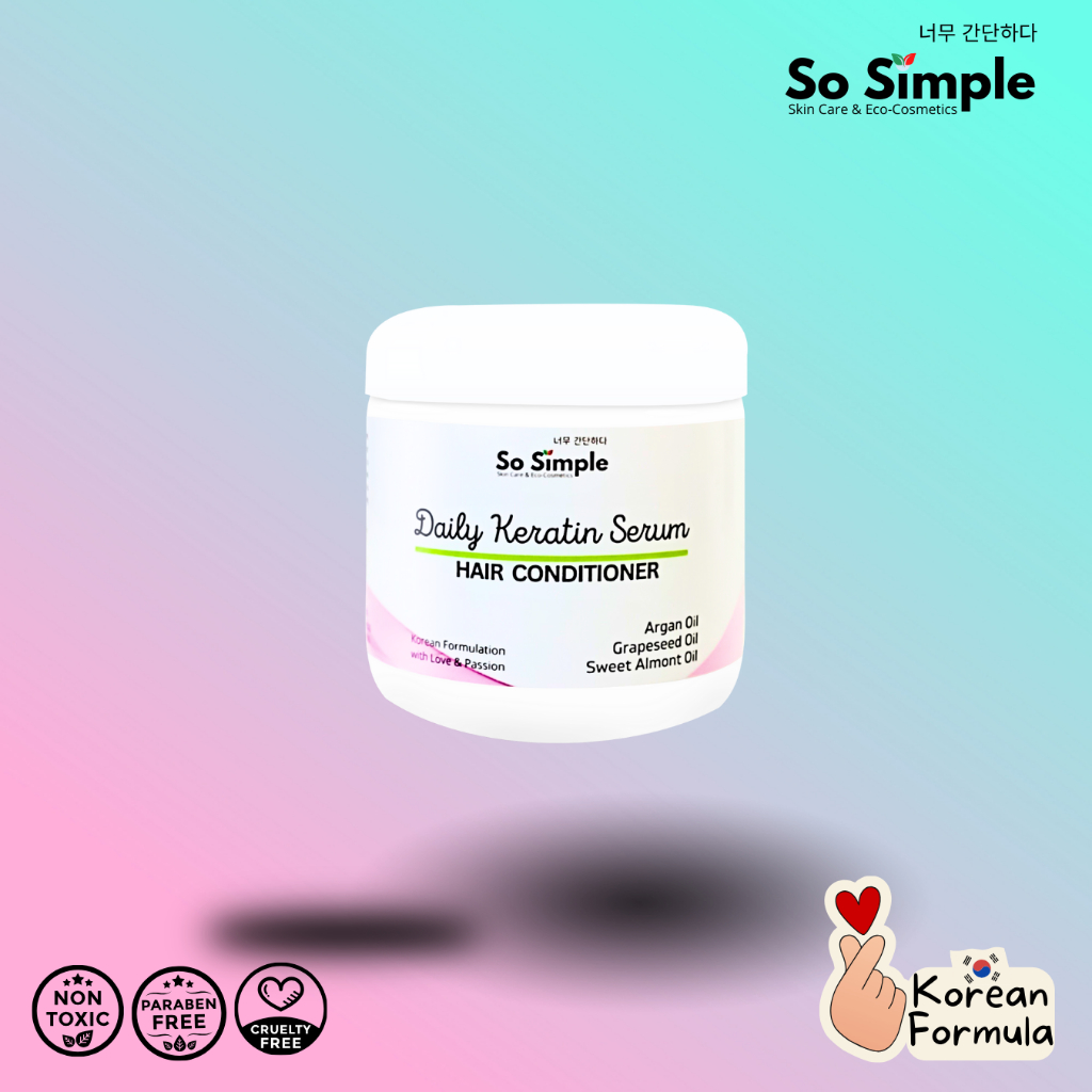 Hair Conditioner Treatment for Rebonded or Damaged Hair to Smooth and