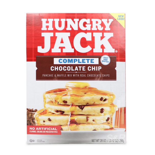 Hungry Jack Pancake and Waffle Mix with Real Chocolate Chips 794g Shopee Philippines