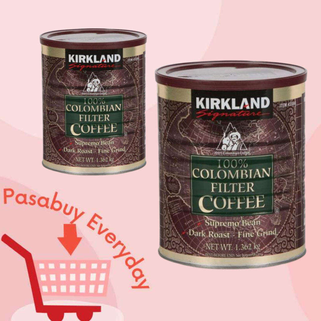 Kirkland Signature Dark Colombian Ground Coffee 1.36kg Shopee Philippines