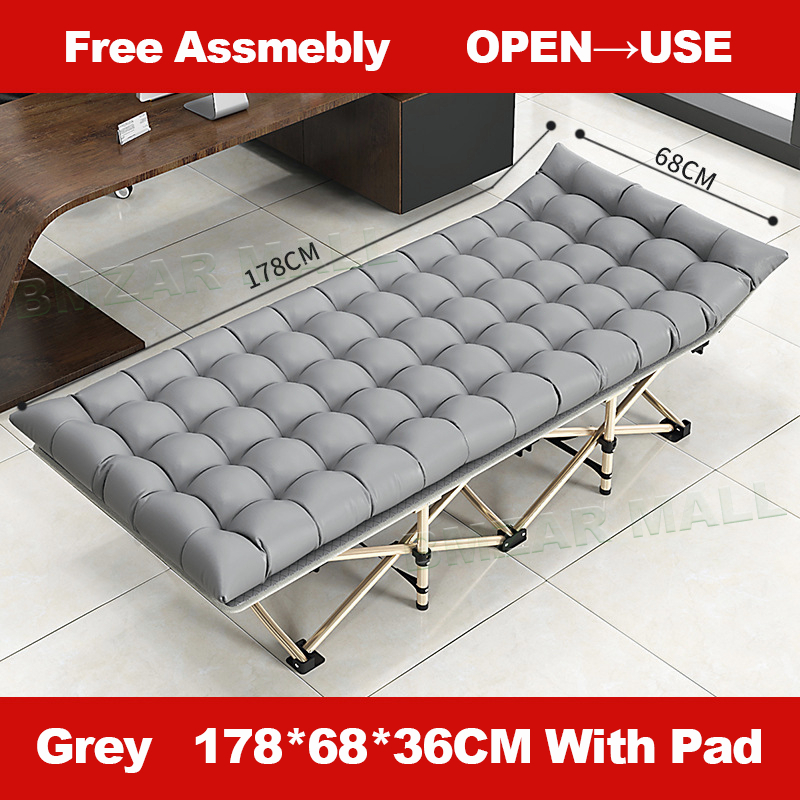 Folding Bed Single Folding Chair Heavy Duty Reclining Chair Folding