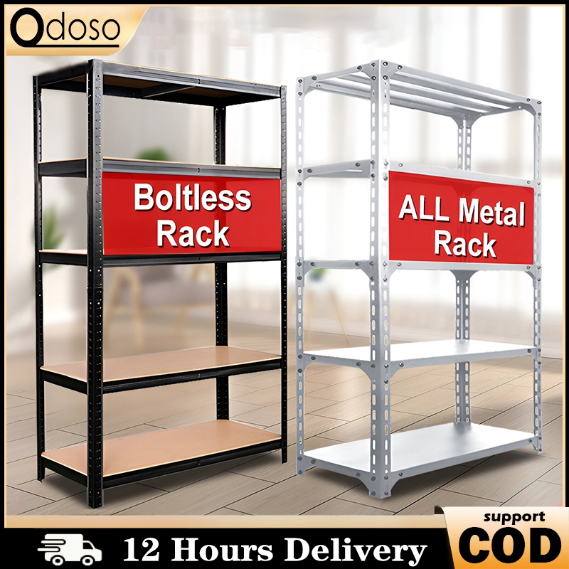 6 Layers Boltless Steel Rack Shelves Adjustable Metal Stainless Kitchen Storage Shelves