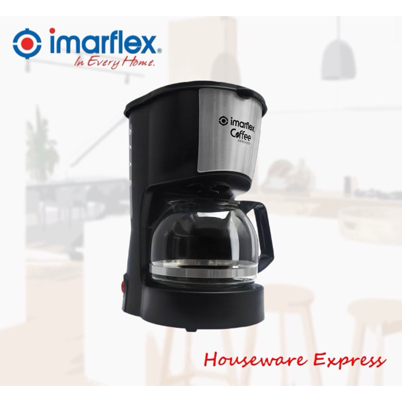 Imarflex ICM355 Coffee Brewer/Coffee Maker 5 cups ICM355 (Houseware