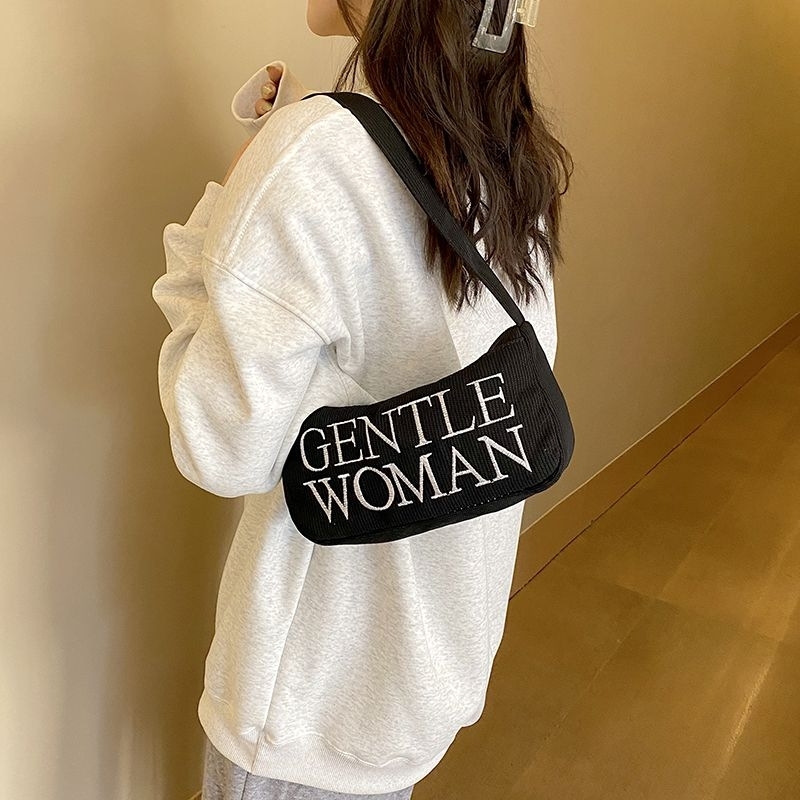 YQY Gentle Woman Trend Baguette Bag Cute Small Shoulder Bags With