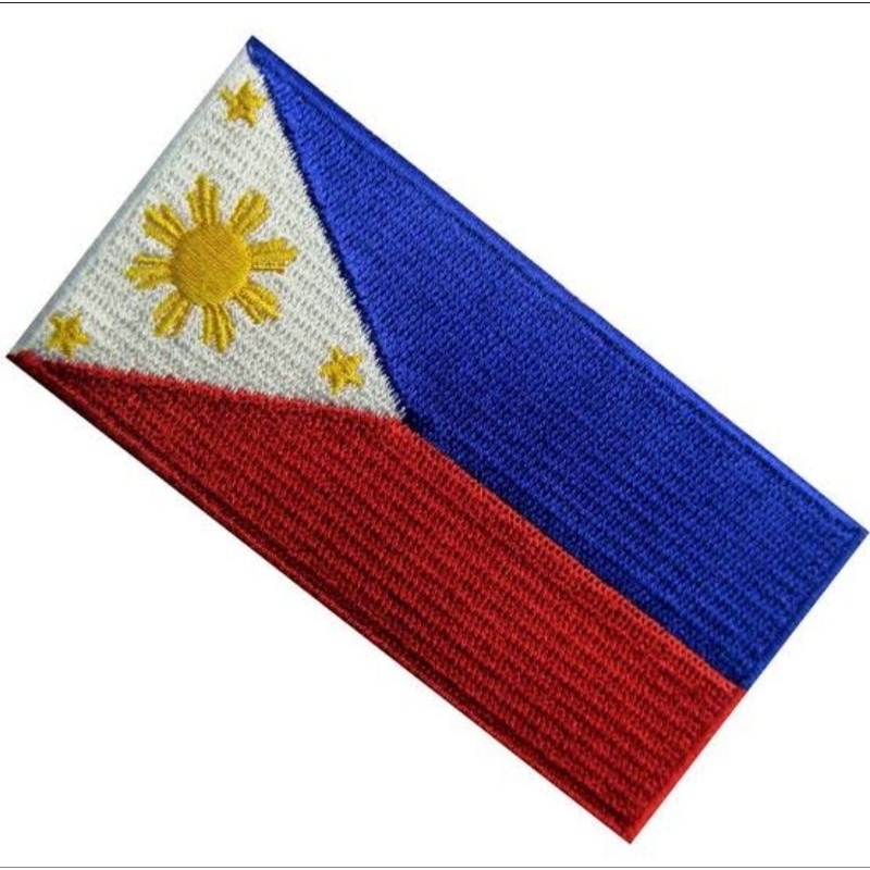 Philippine Flag Embroidery Patch Shopee Philippines