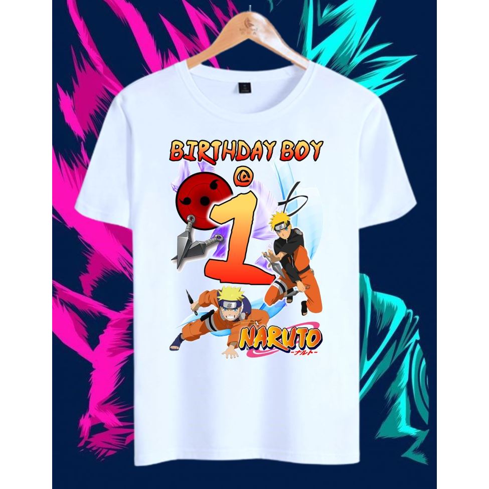 NARUTO BIRTHDAY SHIRT (112 YEARS OLD) Shopee Philippines