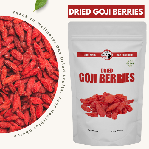 Dried Goji Berries [Antioxidant Powerhouse, Blood Sugar Regulation