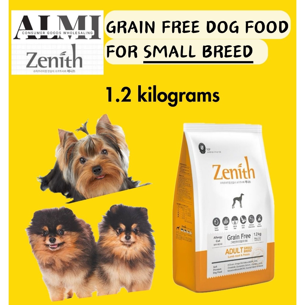 Zenith GrainFree Soft Moist Dog Food Lamb Meat & Potato (Small Breed