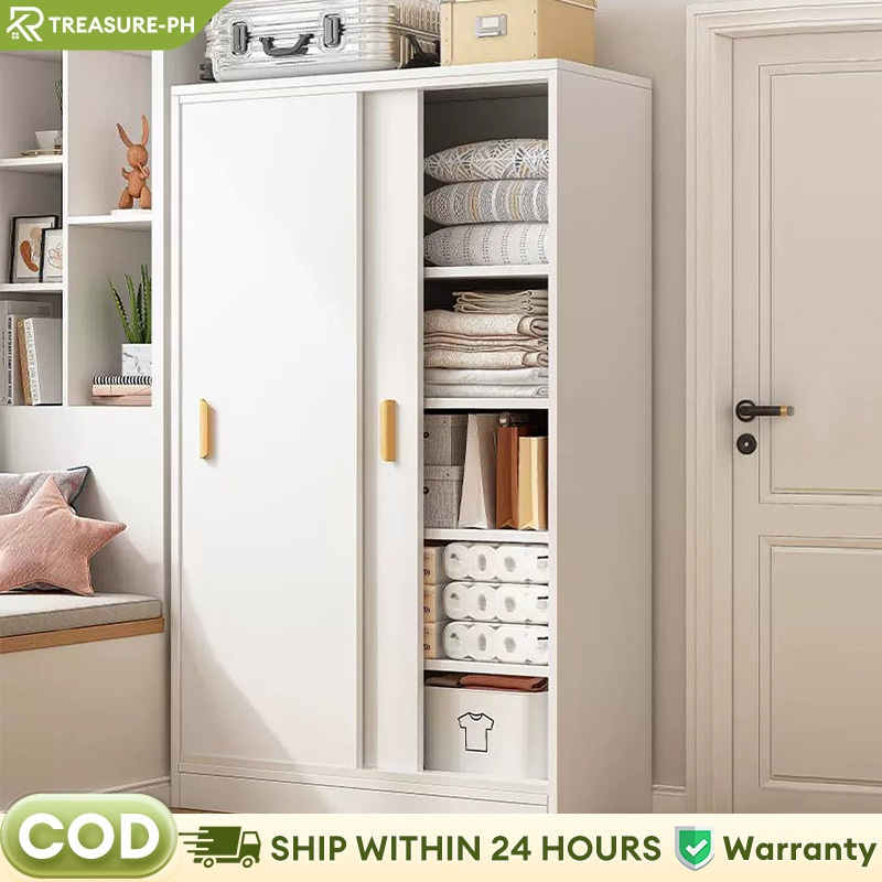 Wooden Wardrobe Sliding Door Wardrobe Organizer Clothes Storage