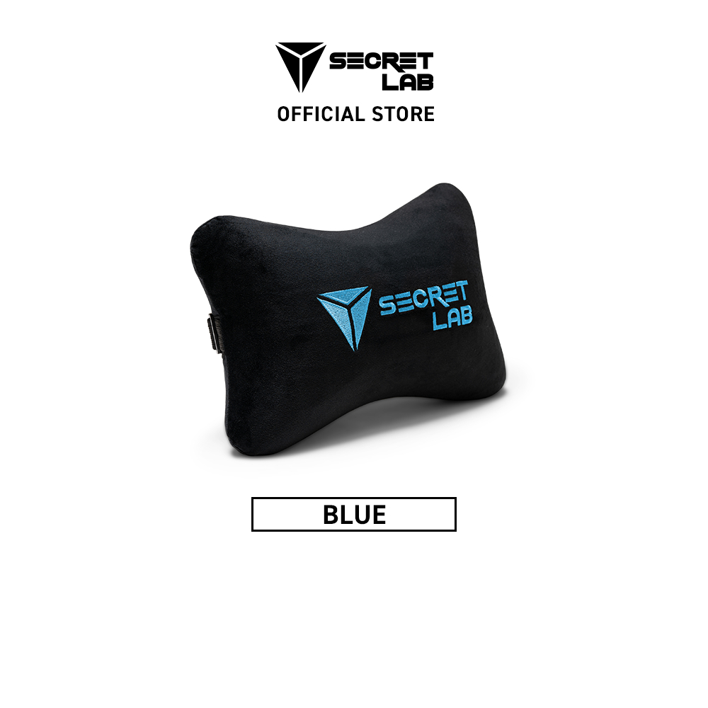 Secretlab Signature Memory Foam Head Pillow (2020) - Blue | Shopee