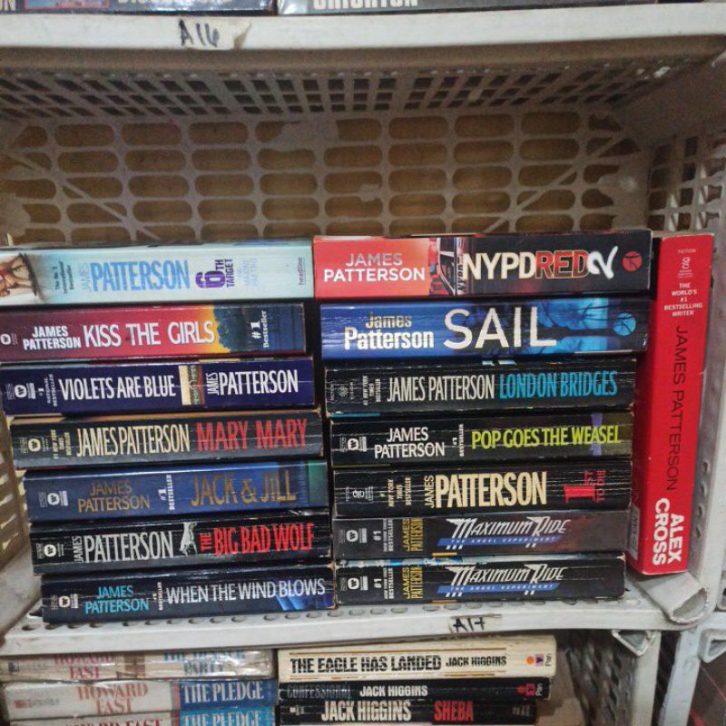 james patterson Alex Cross pop goes the weasel 1st to die 6th target