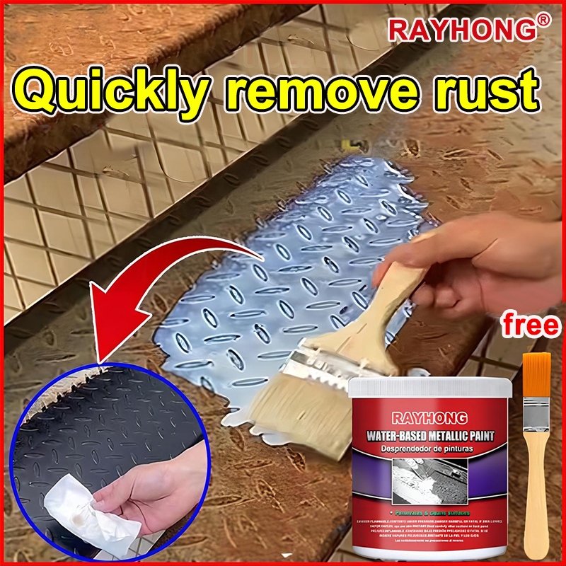 RAYHONG®Free brushpaint for rusted metal anti corrosion paint metallic