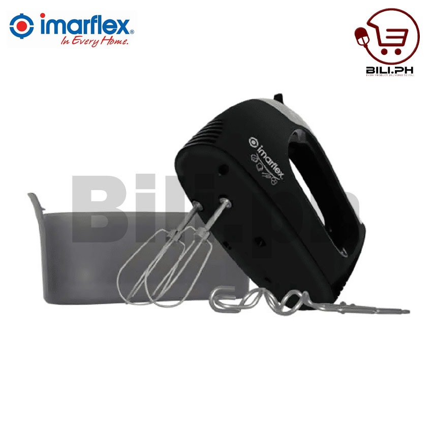 Imarflex IMX270B Electric Hand Mixer with Builtin Accessory Box (300