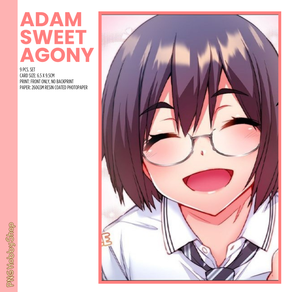 9pcs Set Adams Sweet Agony Korean Manhwa Anime Png Hobby Shop