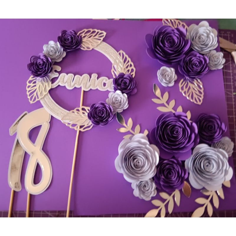 customized cake topper set Shopee Philippines