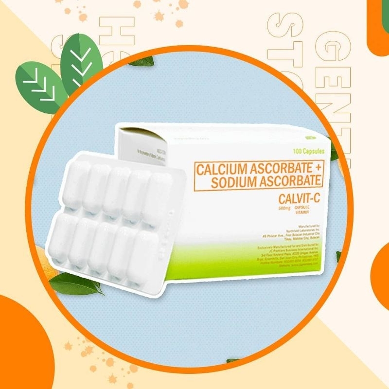 CALVITC (Calcium Ascorbate + Sodium Ascorbate) Shopee Philippines