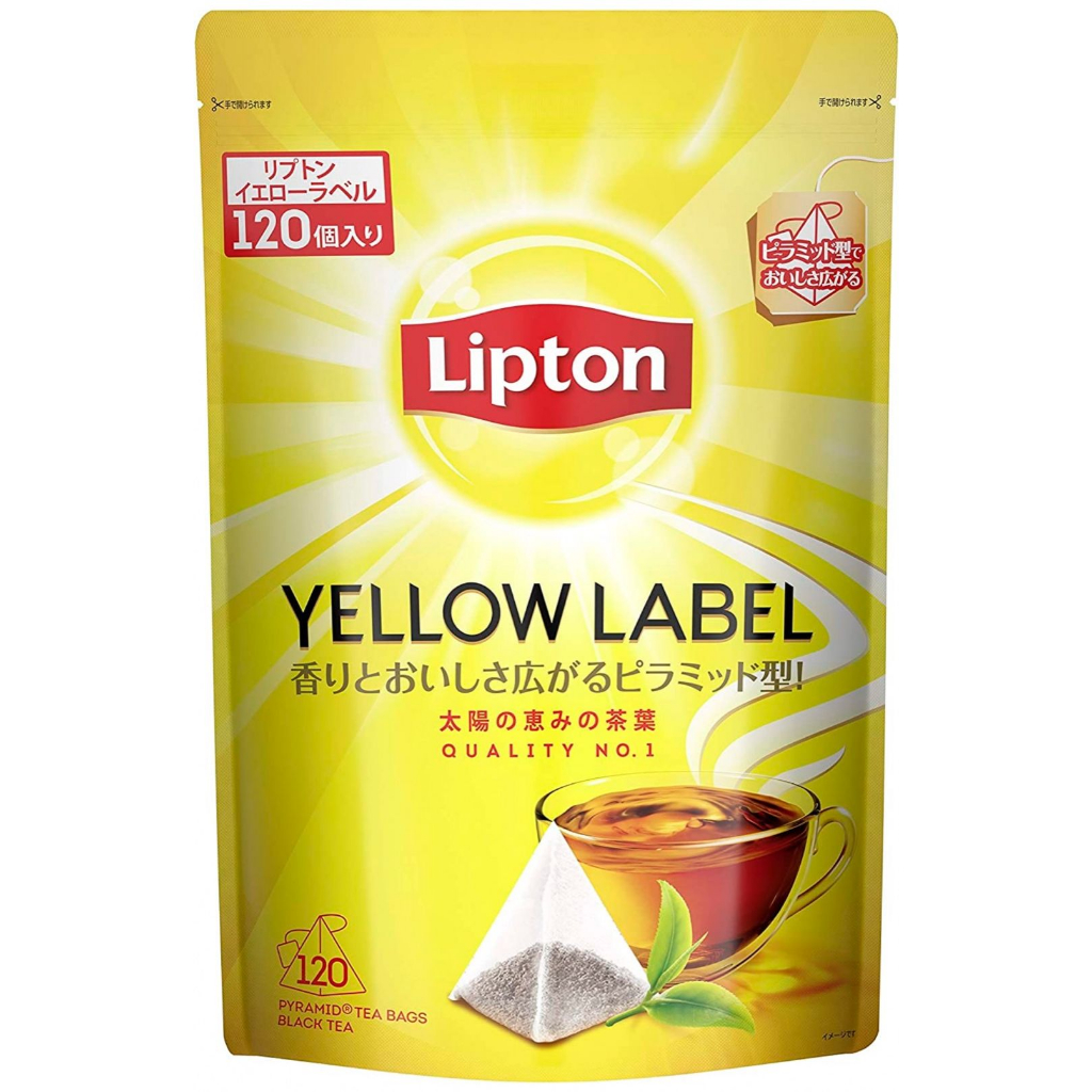 Lipton tea yellow label 120 tea bags 、it can be use for miilk tea、hot
