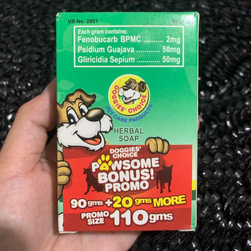 DOGGIES CHOICE HERBAL SOAP FOR DOG & PUPPY (90G) Shopee Philippines