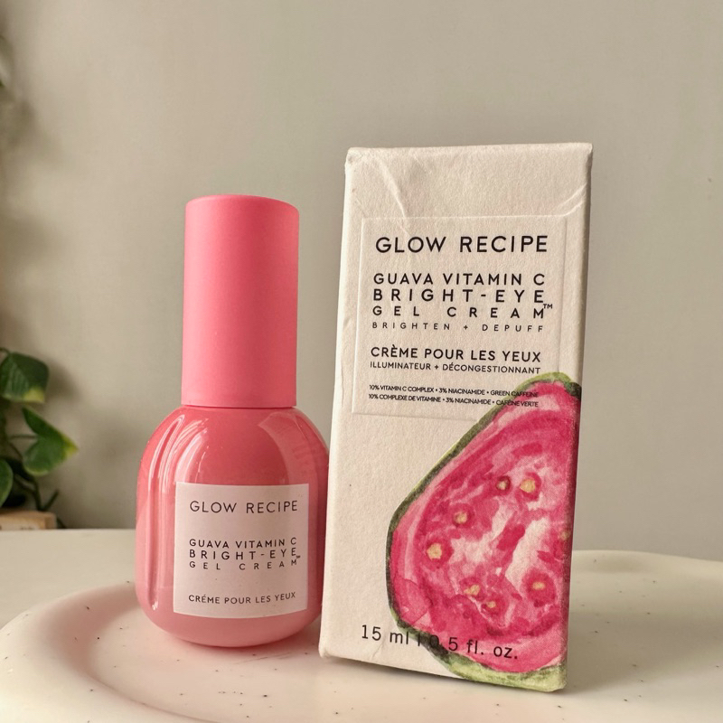 Glow Recipe Guava Vitamin C BrightEye Gel Cream 15ml Shopee