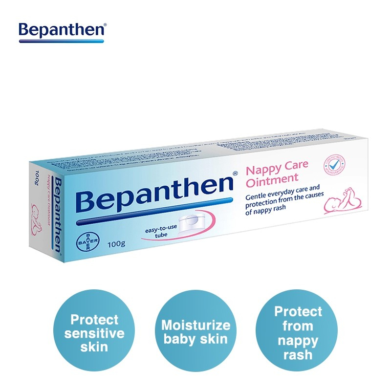 Bepanthen Nappy/ Diaper Care Ointment 100g MADE IN UK Shopee Philippines