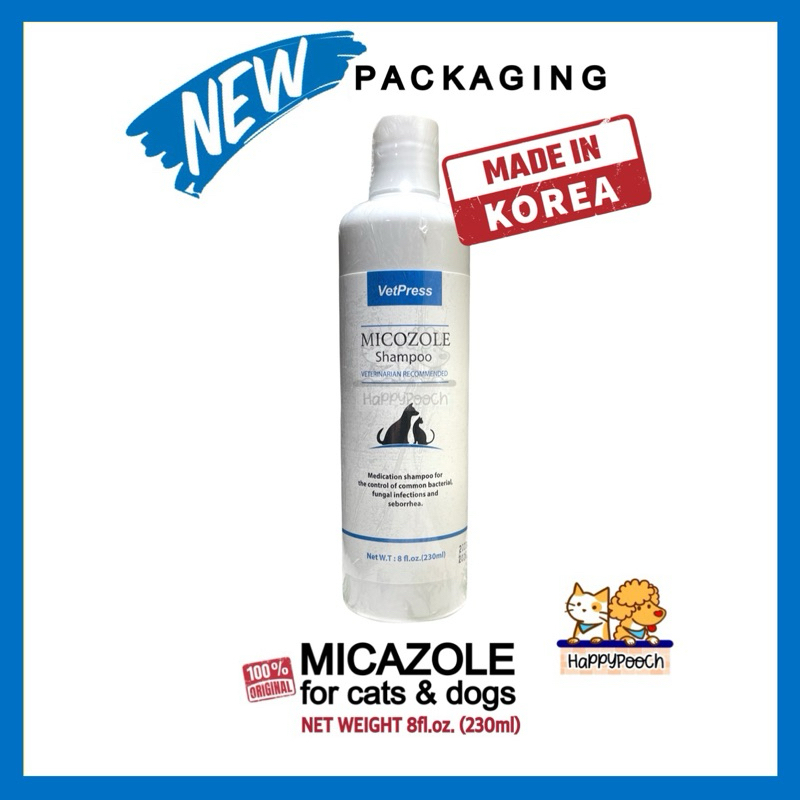 MICOZOLE MEDICATED SHAMPOO for Dogs and Cats 230ml (Exp OCT 2026