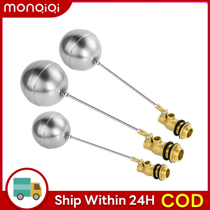 STAINLESS FLOAT VALVE 1/2 3/4 1 float valve for water tank (MEGA TOOLS