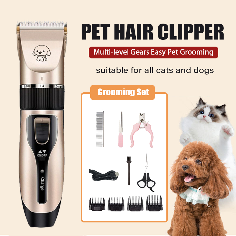 NSS Electric Pet Hair Shaver Cat Dog Grooming Kit Clipper Dogs Trimmer
