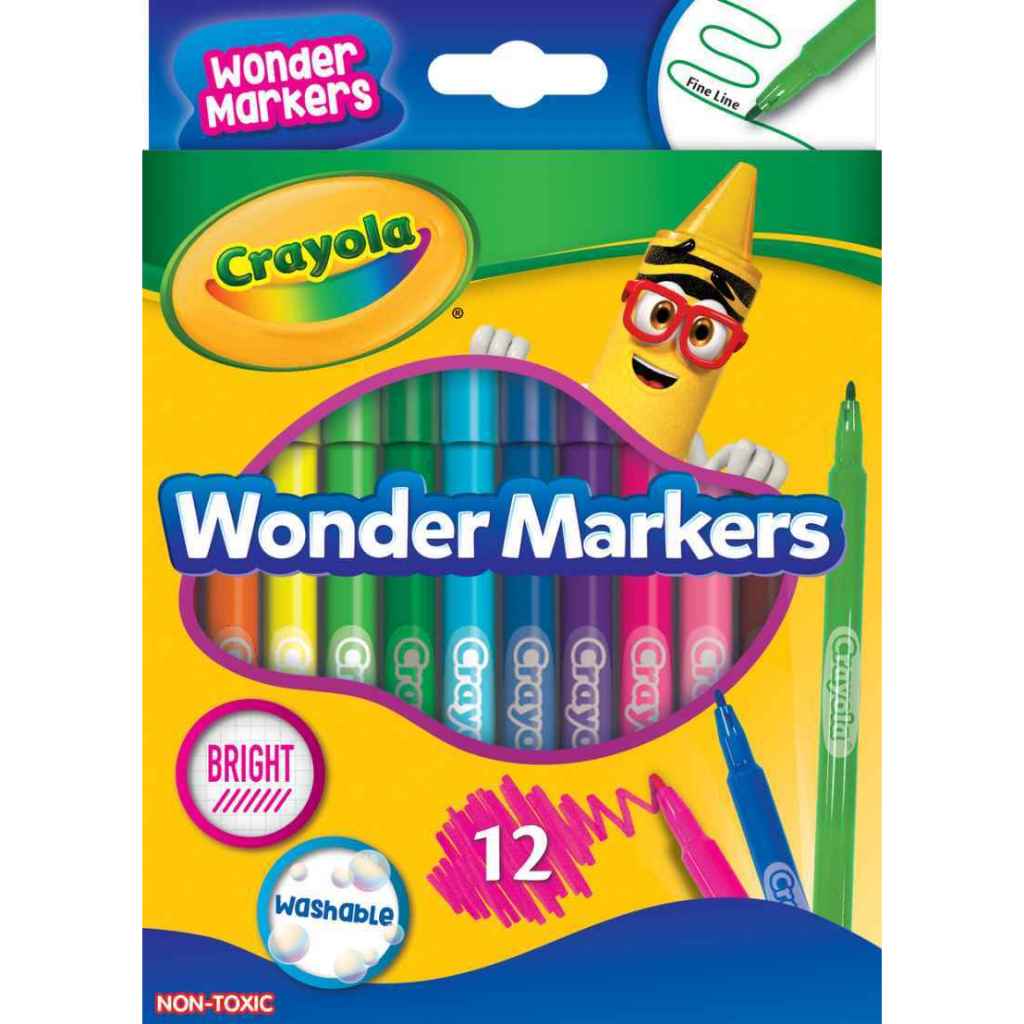 Crayola 12 ct Wonder Marker Shopee Philippines