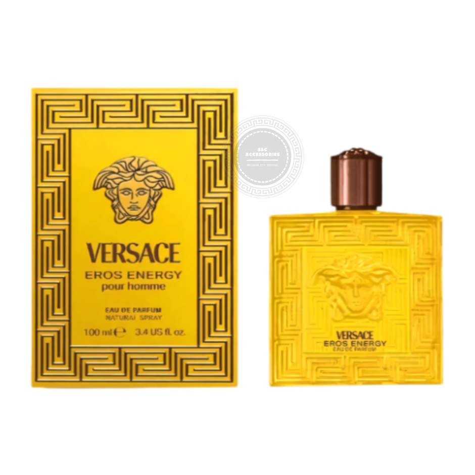 Versace Eros Energy EDP 100ml Citrus Perfume for Men Oilbased New