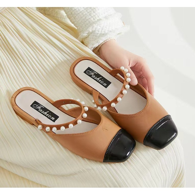 Spacekey Ladies Pearl Ballet 2cm Comfort Casual & Office Flats Fashion