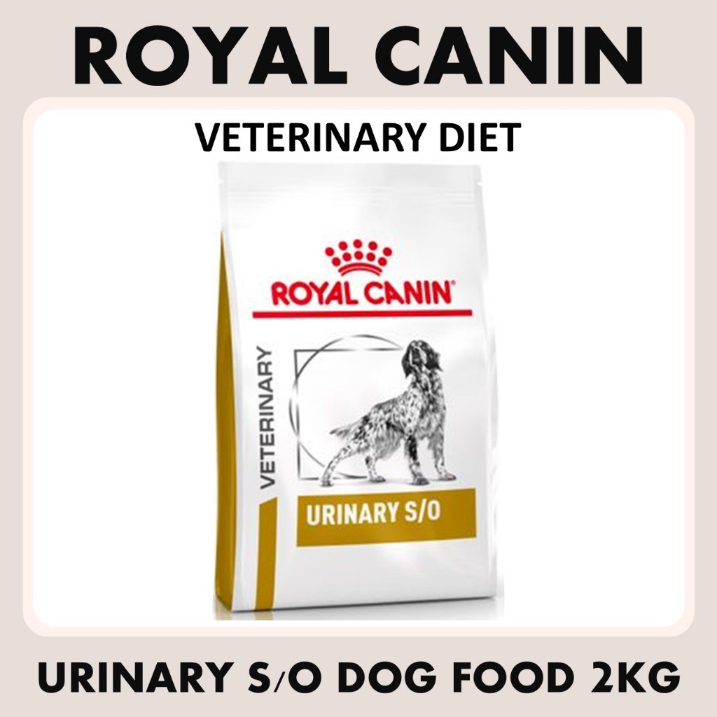 Royal Canin Veterinary Diet Urinary S/O Adult Dog Dry Food 2kg Shopee