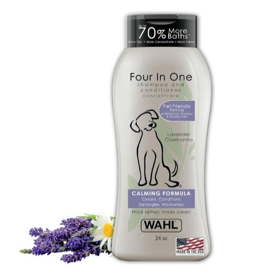 Wahl USA 4in1 Calming Pet Shampoo for Dogs with Lavender Chamomile