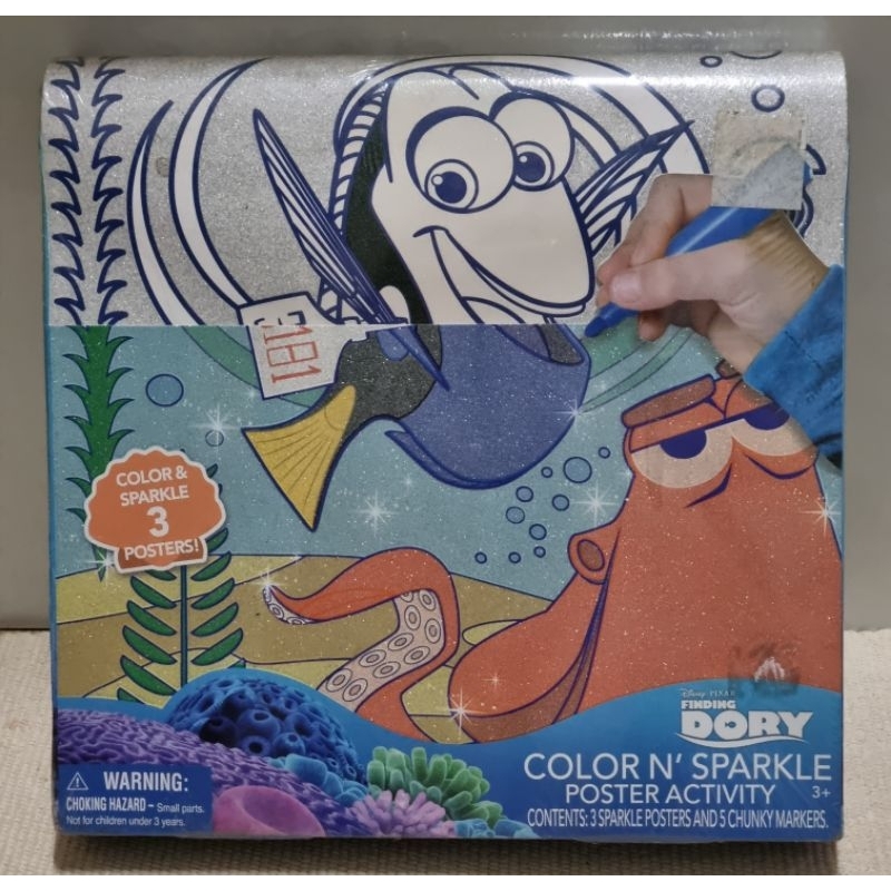 Finding Dory Color N' Sparkle Poster Activity Shopee Philippines
