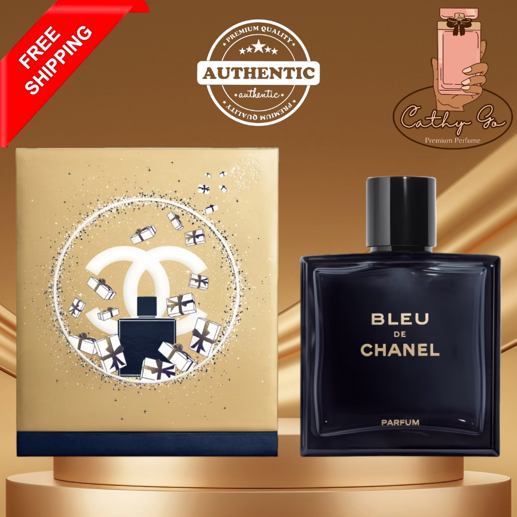 Original Perfume Bleu de Chanel Parfum Chanel for men Shopee