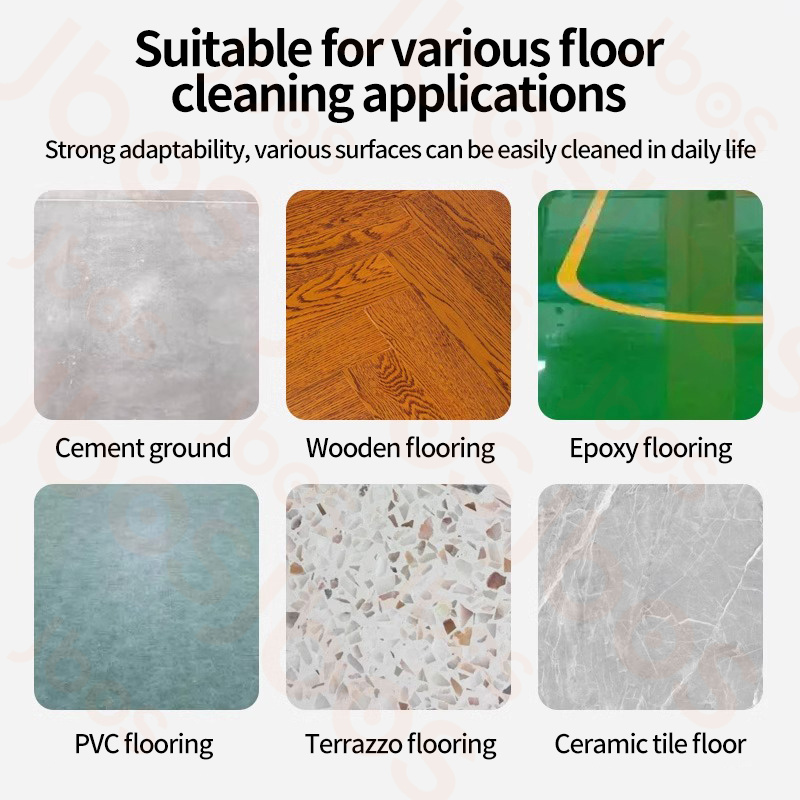 Jbos Multifunctional Spin Clean Brush Extended Hard Bristle For