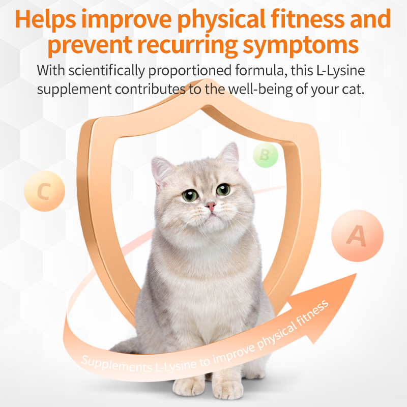 PUAINTA Lysine for Cat Cold Sneezing Runny Nose Against FVR Cats KItten