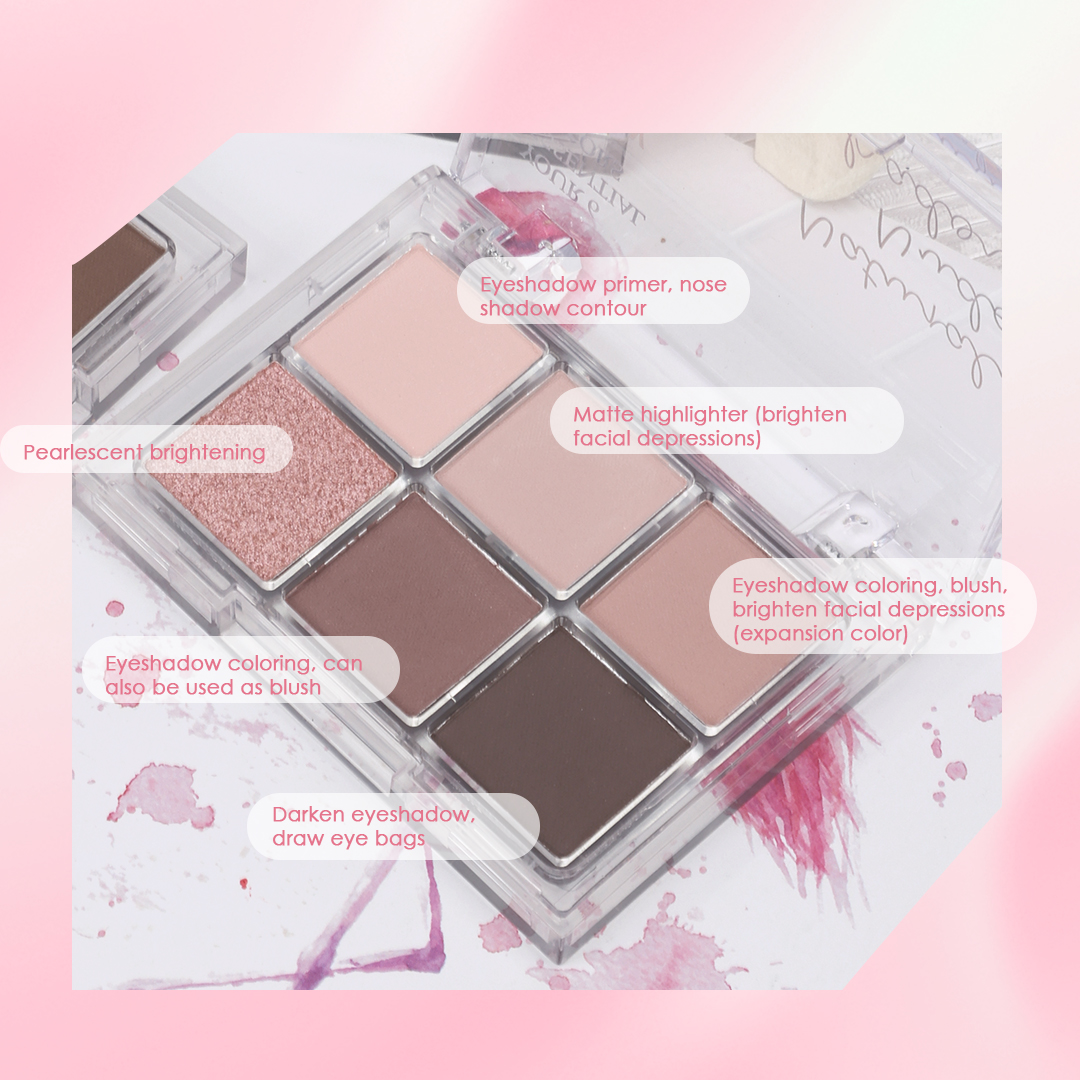 Ashley Shine Eyeshadow Palette Matte Pearly Fine Shimmer Everyday Eye