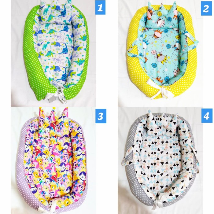 Easy Baby Nest Baby / Oval Baby Mattress Edition I Free Crown Savings