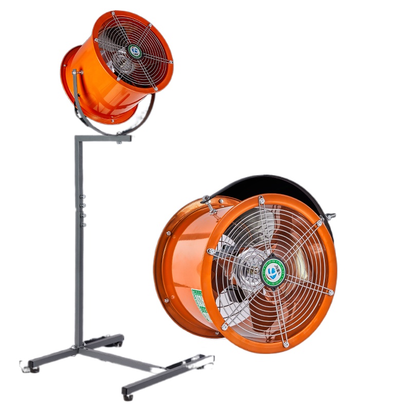 Intestine powder machine exhaust fan exhaust fan kitchen fryer range