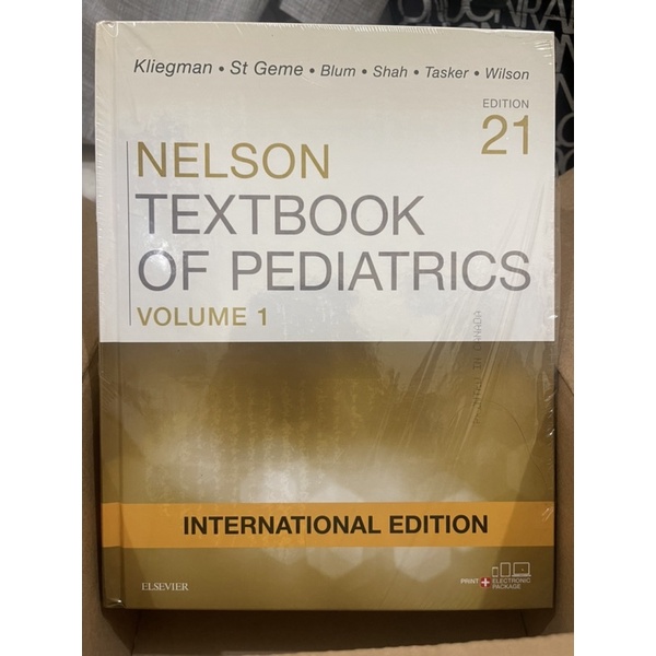 Nelson Textbook of Pediatrics Shopee Philippines
