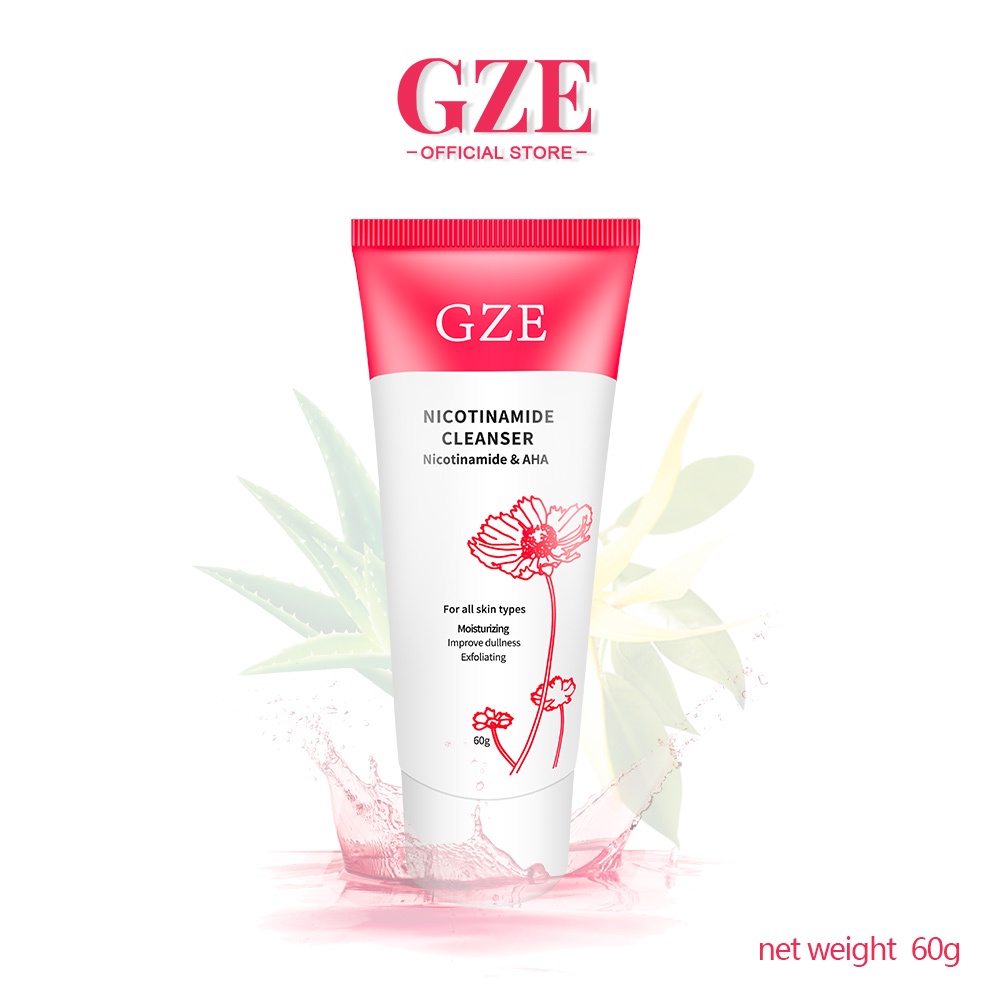 GZE Nicotinamide Cleanser Fade Dark Spot & Freckle Facial Wash