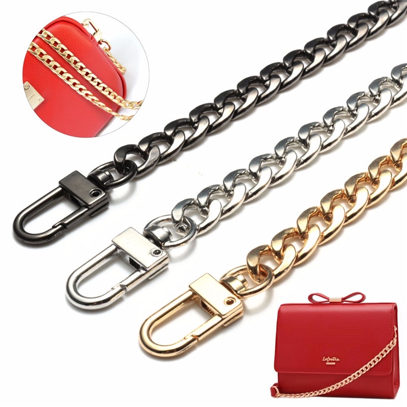 20/40/60/80/100/120cm Metal Purse Chain Strap Replacement Handbag