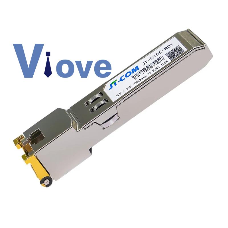 JT-COM Gigabit RJ45 SFP Module 1000Mbps SFP Copper RJ45 SFP Transceiver