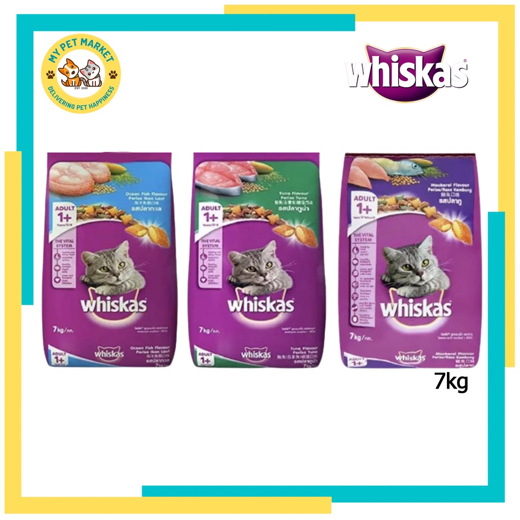 Whiskas Adult Dry Cat Food 7kg Shopee Philippines