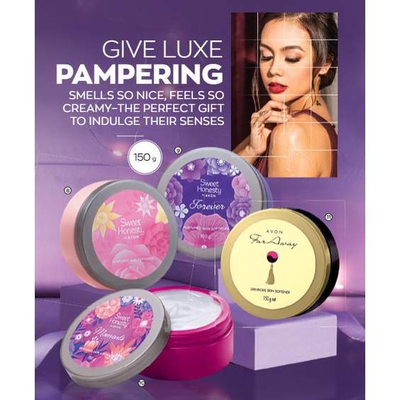 AVON Sweet Honesty Perfumed Skin Softener 150g Shopee Philippines