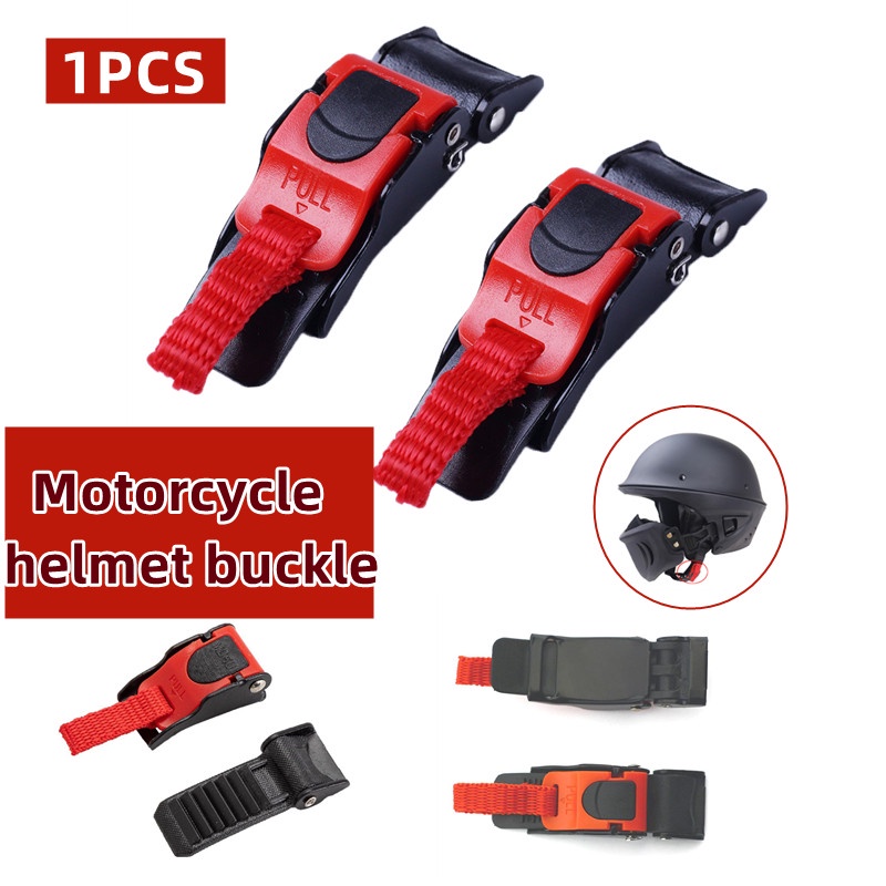 1PCS Motorcycle Helmet Buckle Bicycle Electric vehicle Universal Pull