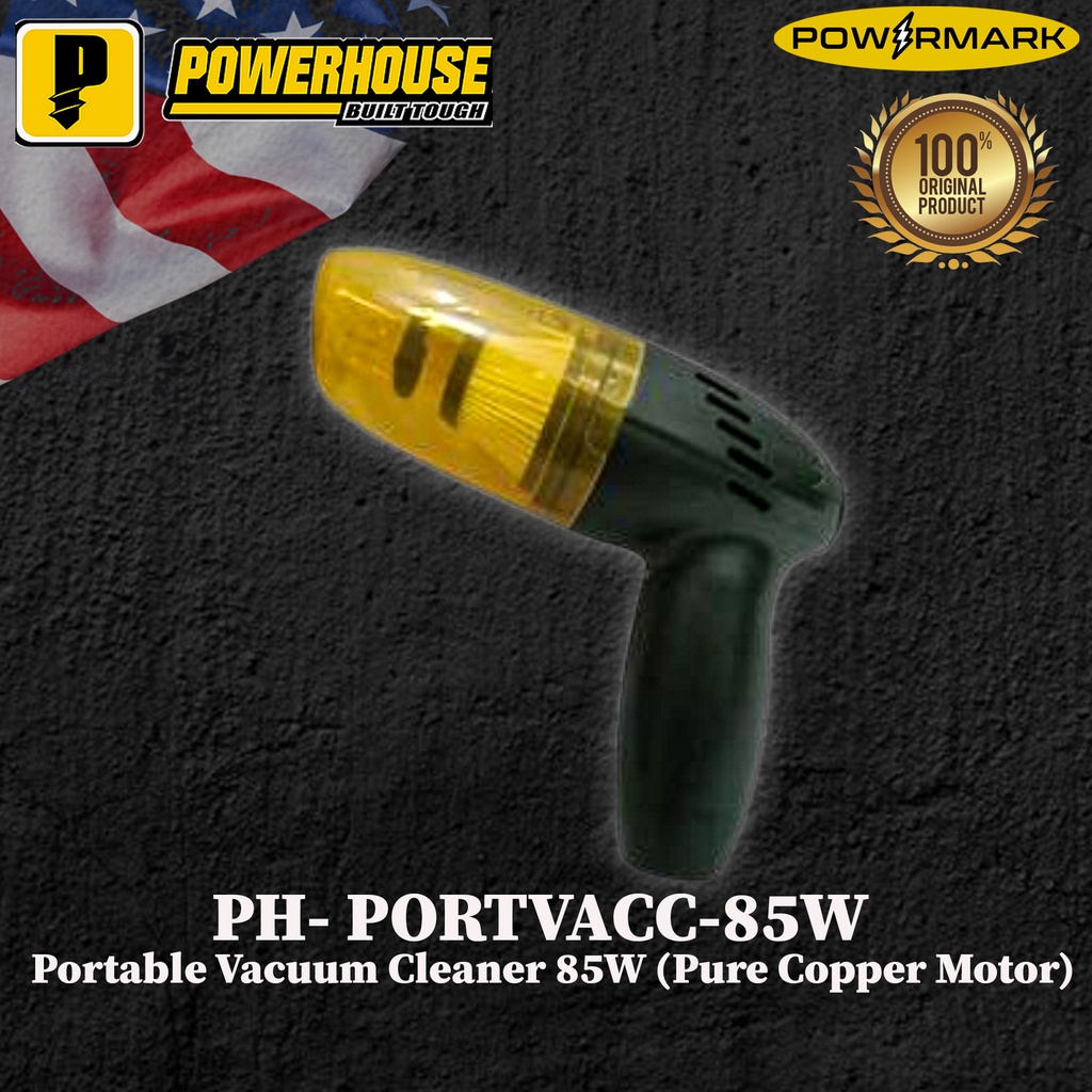 POWERHOUSE PH PORTVACC85W Portable Vacuum Cleaner 85W (Pure Copper