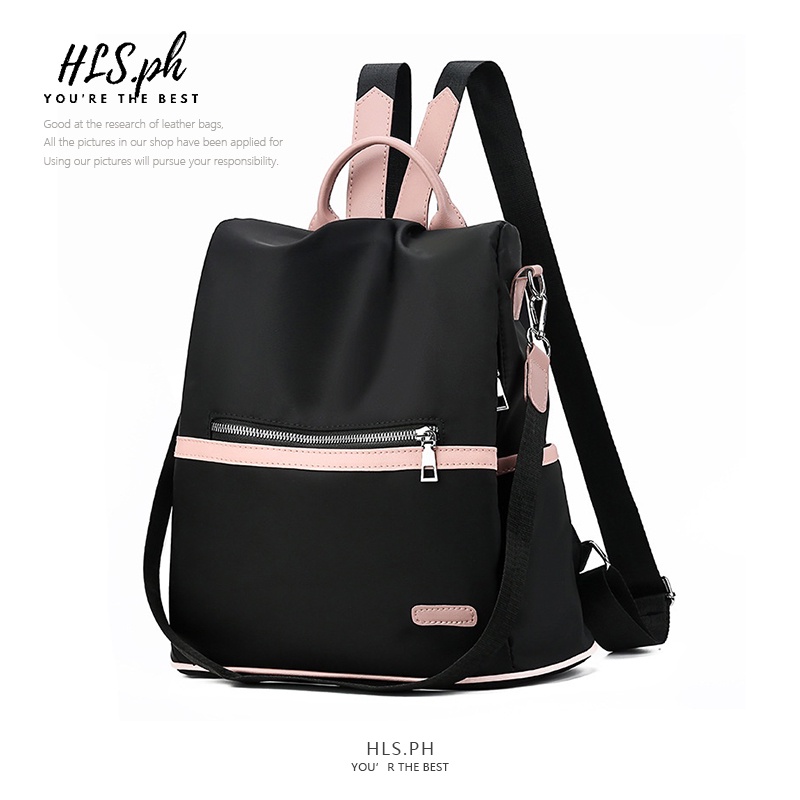 Women's backpack Korean Fashion AntiTheft Design Inclined shoulder bag