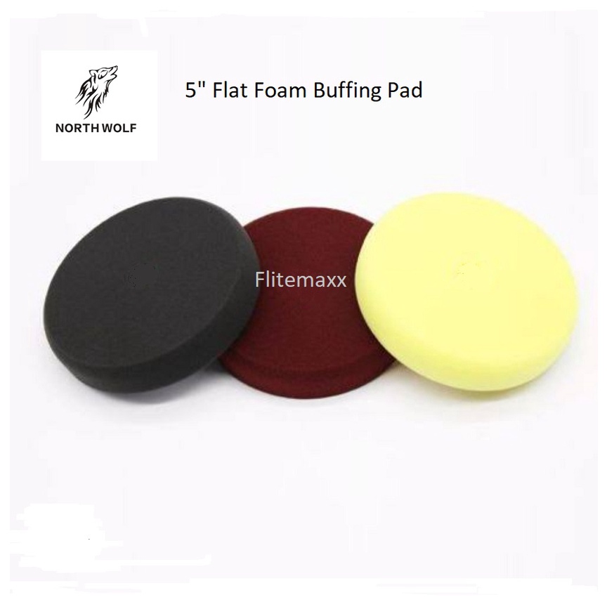 North Wolf 5inch Rotary Type Foam Buffing Pad Shopee Philippines