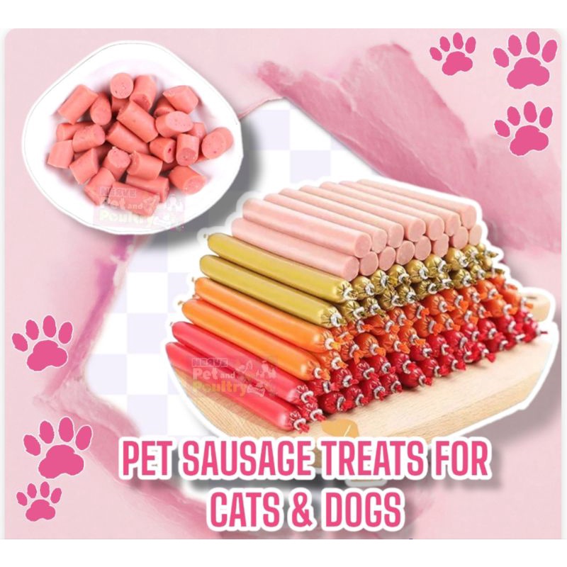 Pet Sausage Treats for Cats and Dogs Sold per Stick Shopee Philippines